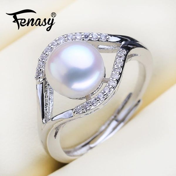 cluster rings fenasy natural freshwater pearl fashion trendy zircon party silver color adjustable for women wholesale, Golden;silver
cluster rings fenasy natural freshwater pearl fashion trendy zircon party silver color adjustable for women wholesale, Golden;silver