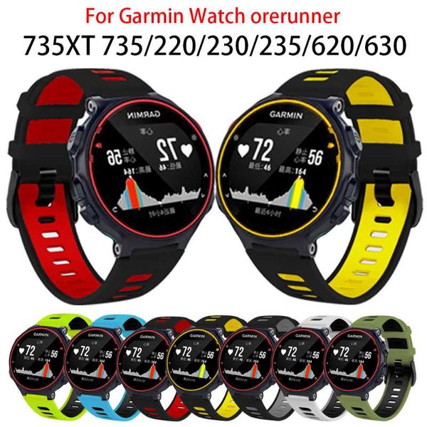 watch bands sport soft silicone wrist strap for garmin forerunner 235 220 230 620 630 735xt band belt watchband bracelet accessories, Black;brown
watch bands sport soft silicone wrist strap for garmin forerunner 235 220 230 620 630 735xt band belt watchband bracelet accessories, Black;brown