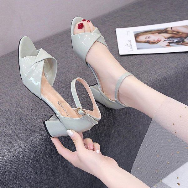 sandals thick-heeled female summer 2021 fairy style word with high-heeled korean outer wear mid-heel wild ins tide, Black
sandals thick-heeled female summer 2021 fairy style word with high-heeled korean outer wear mid-heel wild ins tide, Black