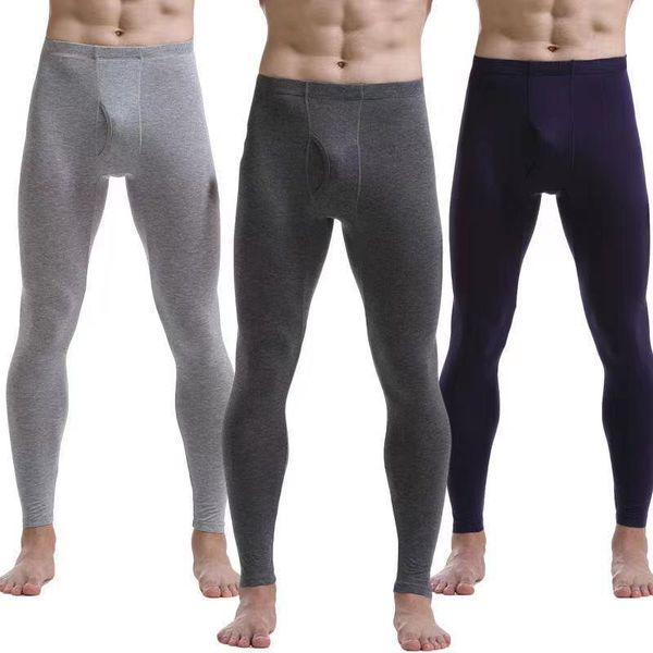 men's thermal underwear 100%cotton bottoms black gray navy blue long johns underpants winter soft warm pajamas men sleep pants, Black;white
men's thermal underwear 100%cotton bottoms black gray navy blue long johns underpants winter soft warm pajamas men sleep pants, Black;white