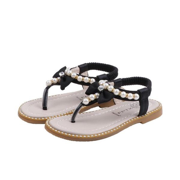 kids summer shoes for girls sandals flip flops baby toddler beading soft bottom beach dress children, Black;red
kids summer shoes for girls sandals flip flops baby toddler beading soft bottom beach dress children, Black;red