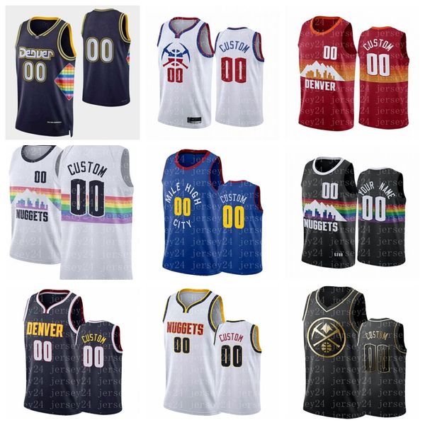 75th custom basketball jerseys denver's nuggets's nikola jokic's jamal murray michael porter jr. monte morris will barton aar, Black;red
75th custom basketball jerseys denver's nuggets's nikola jokic's jamal murray michael porter jr. monte morris will barton aar, Black;red
