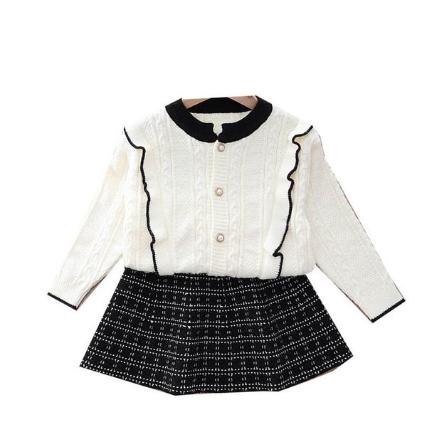 girls sweater sets kids clothing baby clothes outfits autumn winter knitting patterns cardigan coat round collar plaid pleated skirt 2pcs b8, Blue
girls sweater sets kids clothing baby clothes outfits autumn winter knitting patterns cardigan coat round collar plaid pleated skirt 2pcs b8, Blue
