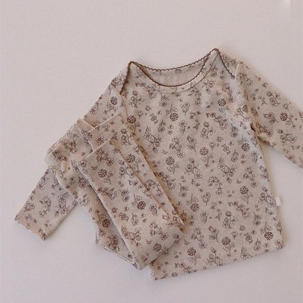 clothing sets baby girl children's pajamas cotton pant 2pcs floral print toddler clothes 2021 spring fall pyjamas kids sleepwear, White
clothing sets baby girl children's pajamas cotton pant 2pcs floral print toddler clothes 2021 spring fall pyjamas kids sleepwear, White
