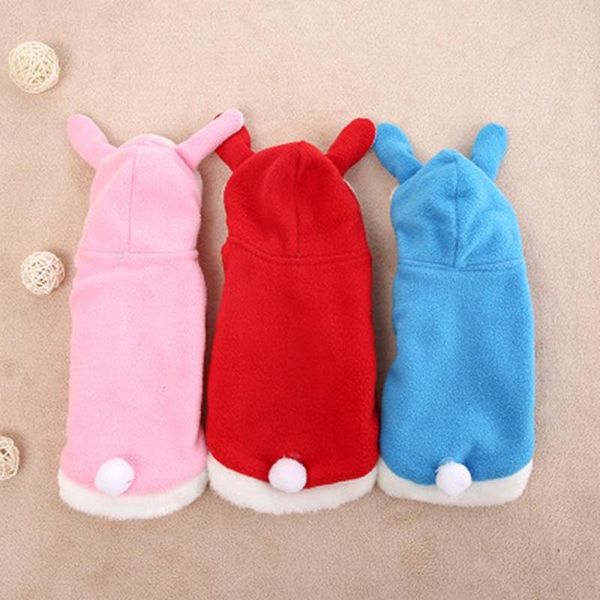 pet cat clothes costume ears hooded coat puppy fleece warm outfit g10 costumes