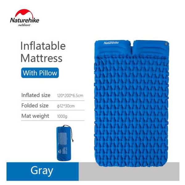 outdoor pads naturehike ultralight 2 person air mattress nylon tpu sleeping pad lengthened inflatable mat portable with bag
outdoor pads naturehike ultralight 2 person air mattress nylon tpu sleeping pad lengthened inflatable mat portable with bag