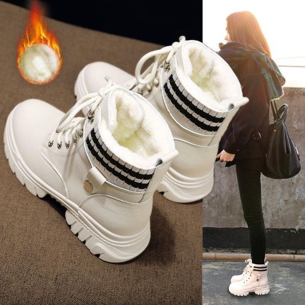 boots snow women winter fashion single short tube plus velvet thick bottom inner increase cotton shoes, Black
boots snow women winter fashion single short tube plus velvet thick bottom inner increase cotton shoes, Black