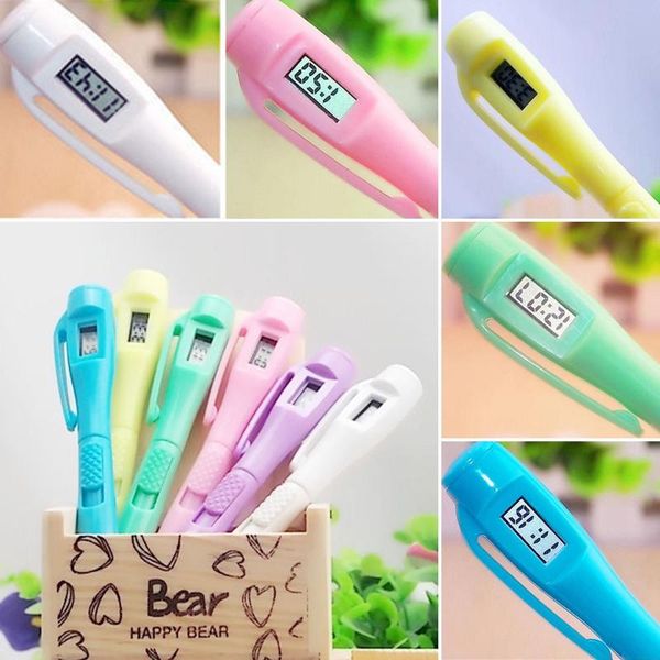 ballpoint pens 1pcs novelty pen with digital clock electronic exam watch school office supply, Blue;orange
ballpoint pens 1pcs novelty pen with digital clock electronic exam watch school office supply, Blue;orange