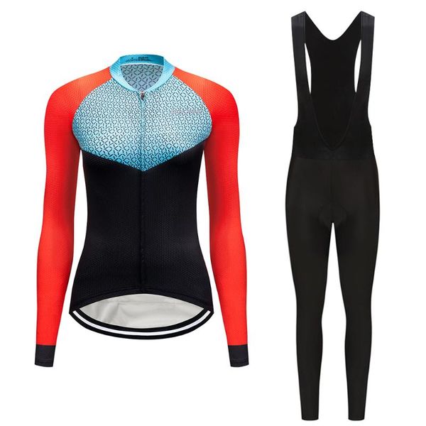racing sets lycra long sleeve cycling clothes women sport bike jersey bib set 2021 bicycle clothing outfit ladies uniform trisuit dress kit, Black;blue
racing sets lycra long sleeve cycling clothes women sport bike jersey bib set 2021 bicycle clothing outfit ladies uniform trisuit dress kit, Black;blue