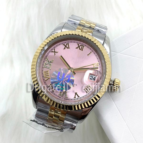 montre caijiamin-u1 quality luxe mens automatic mechanical watches 36mm stainless sapphire super 5atm waterproof 31mm women, Slivery;golden
montre caijiamin-u1 quality luxe mens automatic mechanical watches 36mm stainless sapphire super 5atm waterproof 31mm women, Slivery;golden