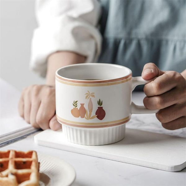 mugs nordic ceramic hand painted flowers coffee mug retro matte couple drinking cup home breakfast milk office teacup drinkware
mugs nordic ceramic hand painted flowers coffee mug retro matte couple drinking cup home breakfast milk office teacup drinkware