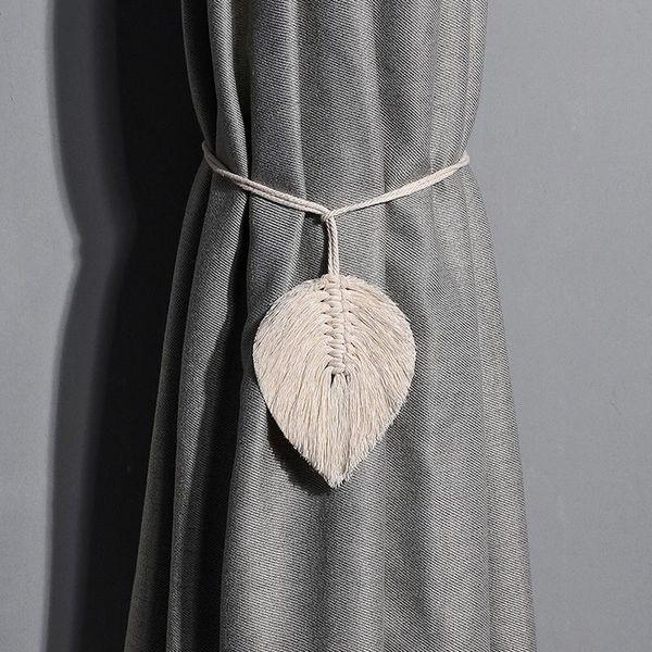 other home decor 1pcs bohemian woven tassel curtain buckle leaf macrame tie backs hand-woven cotton straps
other home decor 1pcs bohemian woven tassel curtain buckle leaf macrame tie backs hand-woven cotton straps