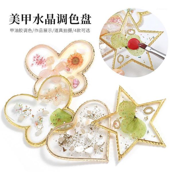 style nail art decoration crystal agate palette phnom penh resin painting display board manicure tools1, Silver;gold
style nail art decoration crystal agate palette phnom penh resin painting display board manicure tools1, Silver;gold