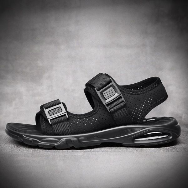 sandals summer men's buckle design slip-on casual gladiator for male fashion men beach zapatillas, Black
sandals summer men's buckle design slip-on casual gladiator for male fashion men beach zapatillas, Black