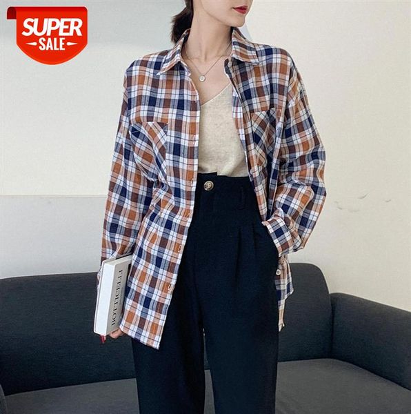 6816 bf boyfriend style neutral cotton plaid shirt women korean women's #si5j, Black;gray
6816 bf boyfriend style neutral cotton plaid shirt women korean women's #si5j, Black;gray