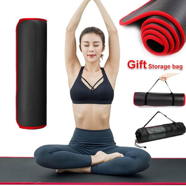 10mm oversized non-slip yoga mat extra thick tear resistant fitness comfortable safe nrb material 183cmx61cm mats
10mm oversized non-slip yoga mat extra thick tear resistant fitness comfortable safe nrb material 183cmx61cm mats