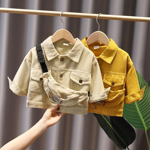 spring and autumn boys fashion solid color lapel jacket single breasted coat baby simple casual windbreaker + cute bag jackets, Blue;gray
spring and autumn boys fashion solid color lapel jacket single breasted coat baby simple casual windbreaker + cute bag jackets, Blue;gray