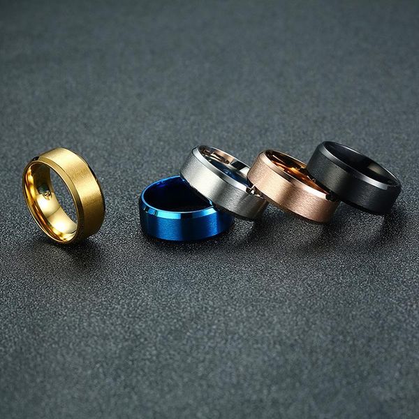 wedding rings 8.0mm titanium steel ring for men classic jewelry matte flat, Slivery;golden
wedding rings 8.0mm titanium steel ring for men classic jewelry matte flat, Slivery;golden