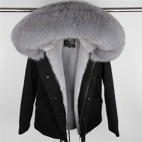 maomaokong 100% natural real raccoon fur collar winter fur coat women black parkas cotton faux lining jacket 211216
maomaokong 100% natural real raccoon fur collar winter fur coat women black parkas cotton faux lining jacket 211216