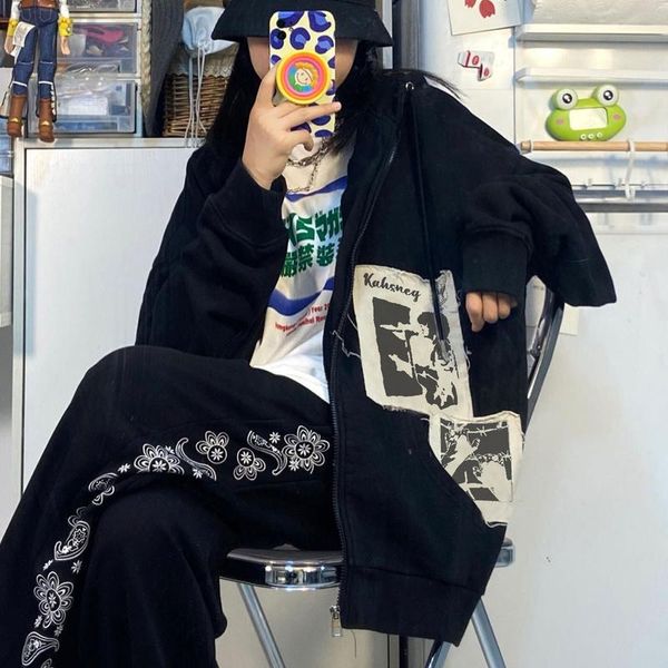 women's hoodies & sweatshirts hoodie y2k women korean fashion femme oversized plus size vintage 2021 kawaii long sleeve manga larga ess, Black
women's hoodies & sweatshirts hoodie y2k women korean fashion femme oversized plus size vintage 2021 kawaii long sleeve manga larga ess, Black
