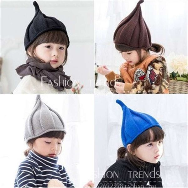 autumn and winter korean children's pointed hat baby knitting wool ear protection pumpkin windmill, Yellow
autumn and winter korean children's pointed hat baby knitting wool ear protection pumpkin windmill, Yellow