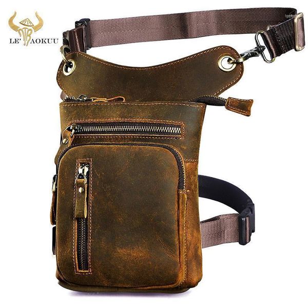 waist bags crazy horse leather men design classic sling pouch bag multi-function fashion travel fanny belt pack leg drop 211-1111
waist bags crazy horse leather men design classic sling pouch bag multi-function fashion travel fanny belt pack leg drop 211-1111