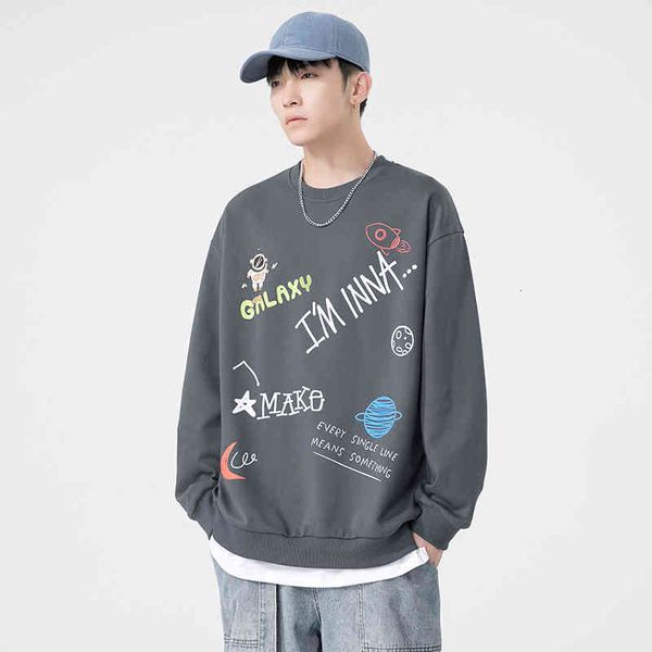 hoodies sweater fleece chao brand round neck men's autumn and winter korean astronaut fashion long sleeve bottoming shirt loose couple&, Black
hoodies sweater fleece chao brand round neck men's autumn and winter korean astronaut fashion long sleeve bottoming shirt loose couple&, Black