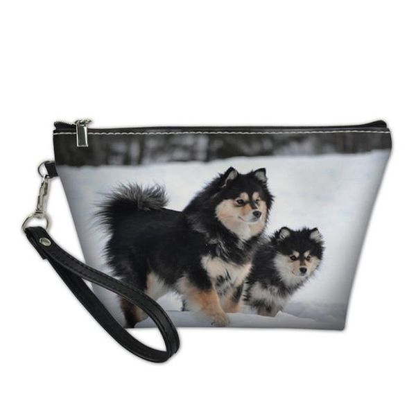 finnish lapphund dog printing makeup pouch for female cosmetic storage bag mini travel organizer case cute pet box bags & cases
finnish lapphund dog printing makeup pouch for female cosmetic storage bag mini travel organizer case cute pet box bags & cases