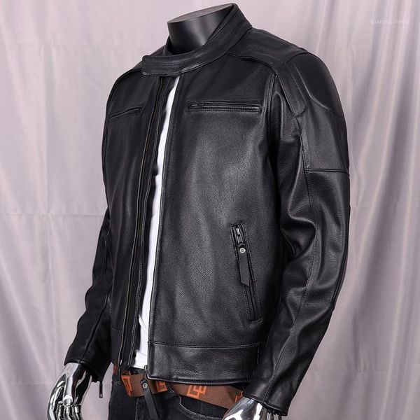 men's leather & faux 2021 black biker style genuine jacket men plus size 4xl real thick cowhide russian winter slim fit motorcycle coat
men's leather & faux 2021 black biker style genuine jacket men plus size 4xl real thick cowhide russian winter slim fit motorcycle coat