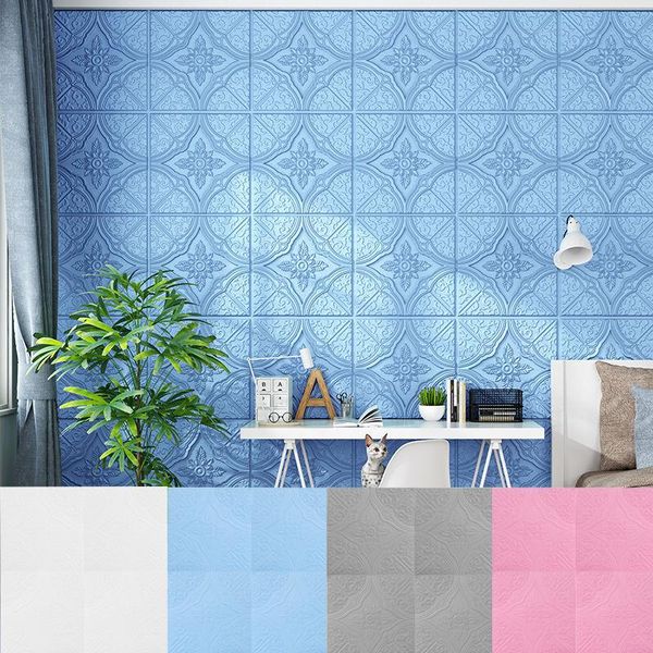 wall stickers 10pcs 3d stereo foam wallpaper moisture-proof anti-mildew self-adhesive four-leaf clover room sticker 70x70cm
wall stickers 10pcs 3d stereo foam wallpaper moisture-proof anti-mildew self-adhesive four-leaf clover room sticker 70x70cm