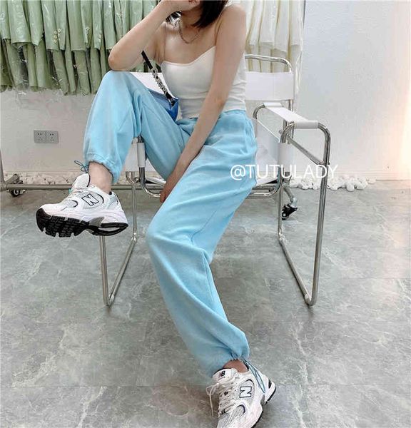 pant niche design loose adjustable cord sweatpants with high waist and skinny pants, White
pant niche design loose adjustable cord sweatpants with high waist and skinny pants, White