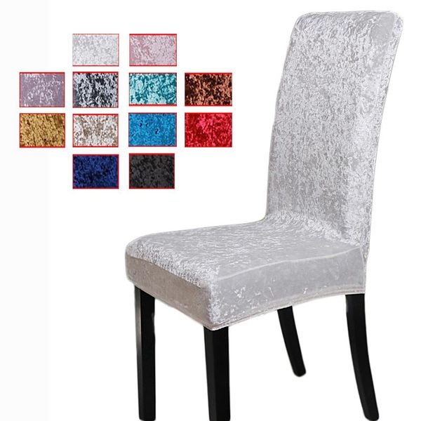 1/2/4/6 pieces of velvet gloss fabric dining chair cover back for wedding el banquet kitchen restaurant general covers
1/2/4/6 pieces of velvet gloss fabric dining chair cover back for wedding el banquet kitchen restaurant general covers