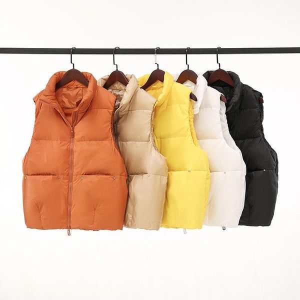 women's down & parkas ultra light vest women short jacket thick white 90% duck coat windproof lightweight warm waistcoat jaqueta femini, Black
women's down & parkas ultra light vest women short jacket thick white 90% duck coat windproof lightweight warm waistcoat jaqueta femini, Black