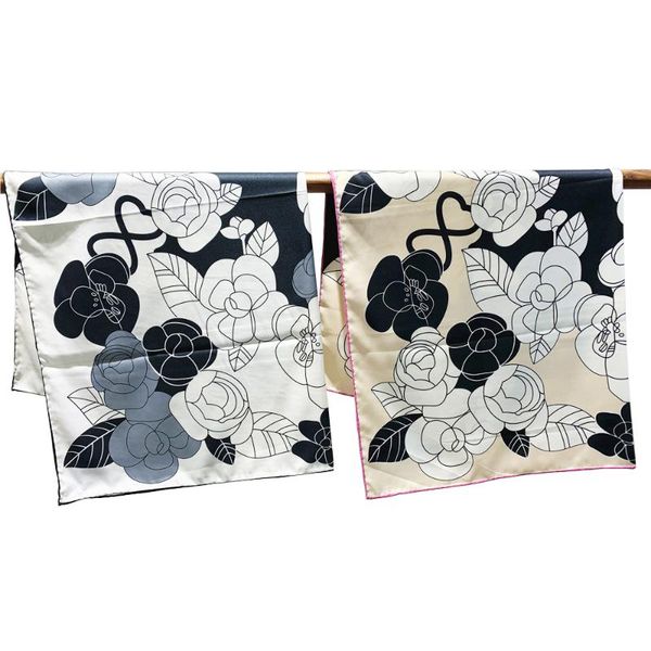 scarves designer women 90cm plain hand-painted flowers hand-curled ladies square scarf dustproof hijab hairband, Blue;gray
scarves designer women 90cm plain hand-painted flowers hand-curled ladies square scarf dustproof hijab hairband, Blue;gray