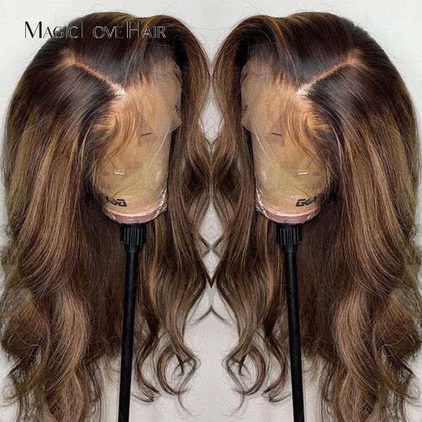 lace wigs magic love highlight wig brazilian remy body wave 13x4 front human hair for women honey blonde ombre, Black;brown
lace wigs magic love highlight wig brazilian remy body wave 13x4 front human hair for women honey blonde ombre, Black;brown