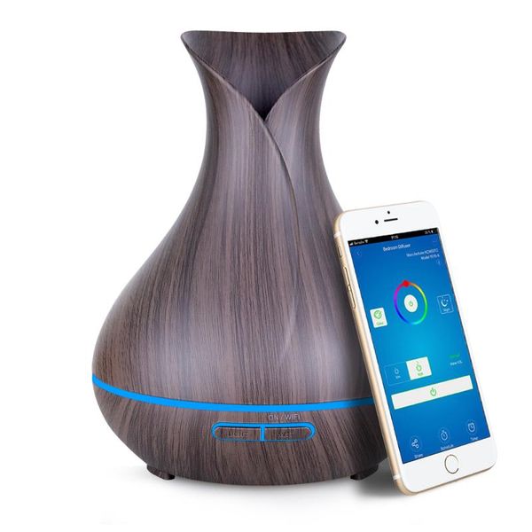 fragrance lamps aroma humidifier essential oil diffuser ultrasonic cool mist air humificador with 7 color change wifi smart speaker
fragrance lamps aroma humidifier essential oil diffuser ultrasonic cool mist air humificador with 7 color change wifi smart speaker