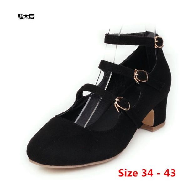 stiletto women pumps med heel shoes party wedding concise office heels small big size 34 - 43 dress, Black
stiletto women pumps med heel shoes party wedding concise office heels small big size 34 - 43 dress, Black