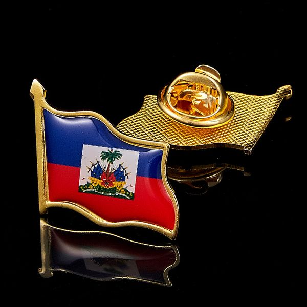 30pcs north america haiti flag lapel pin metal enamel brooches craft and pins backpack badge collar jewelry
30pcs north america haiti flag lapel pin metal enamel brooches craft and pins backpack badge collar jewelry
