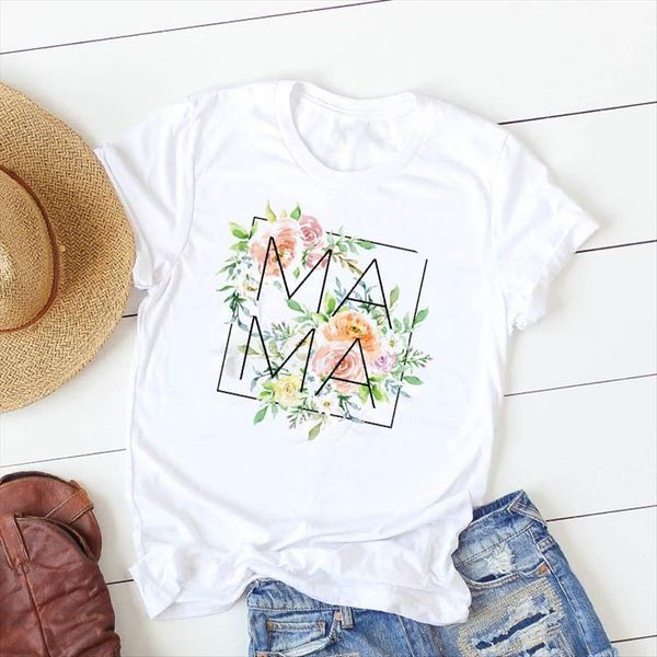 painting summer mama flower mother womens t shirt casual camisa mujer graphic tees, White
painting summer mama flower mother womens t shirt casual camisa mujer graphic tees, White