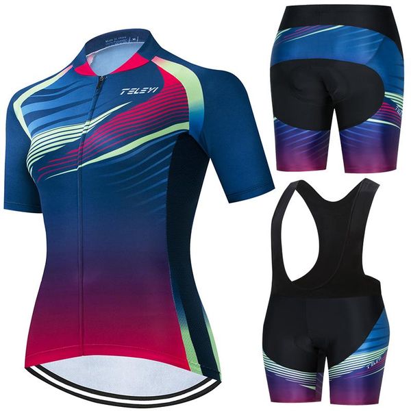 racing sets teleyi cycling jersey short sleeve women's clothing kit breathable bicycle clothes wear roupa ciclismo feminina, Black;blue
racing sets teleyi cycling jersey short sleeve women's clothing kit breathable bicycle clothes wear roupa ciclismo feminina, Black;blue