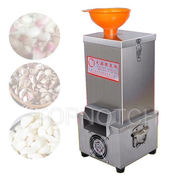 automatic stainless steel peeler machine garlic peel off equipment
