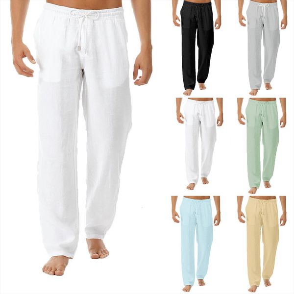 cotton linen trousers splicing women pant overalls casual pocket sport work male drawstring pantalone g30, Black
cotton linen trousers splicing women pant overalls casual pocket sport work male drawstring pantalone g30, Black