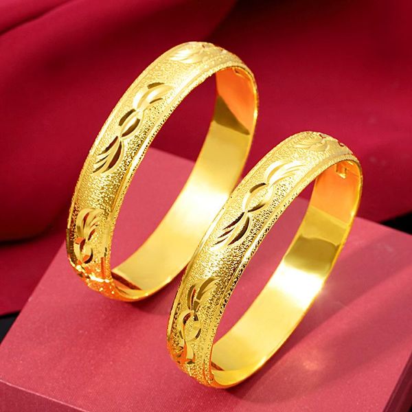 bangle 12m yellow gold plated bracelet for women classical fine jewelry snap frosted bracelets wedding anniversary birthday gift, Black
bangle 12m yellow gold plated bracelet for women classical fine jewelry snap frosted bracelets wedding anniversary birthday gift, Black