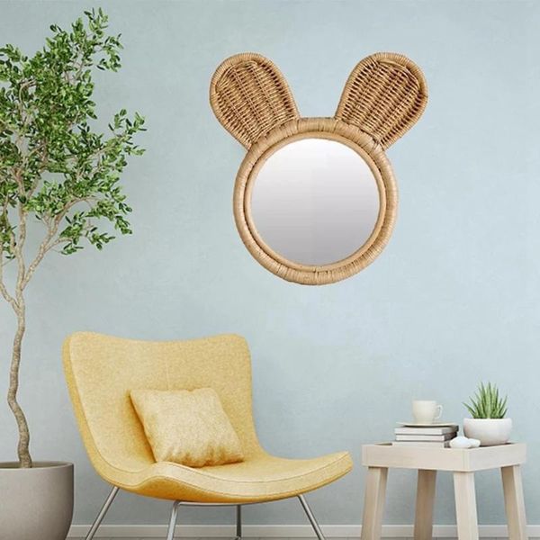 mirrors wall mounted rattan mirror hanging round makeup art livingroom home decor
mirrors wall mounted rattan mirror hanging round makeup art livingroom home decor