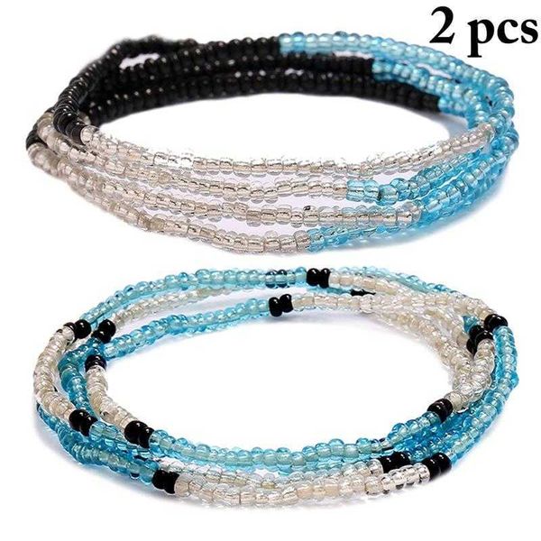 2pcs bohemia style waist chains fashion beads decor belly chain waist body jewelry gifts for women jewelry clothing accessories p0811, Silver
2pcs bohemia style waist chains fashion beads decor belly chain waist body jewelry gifts for women jewelry clothing accessories p0811, Silver