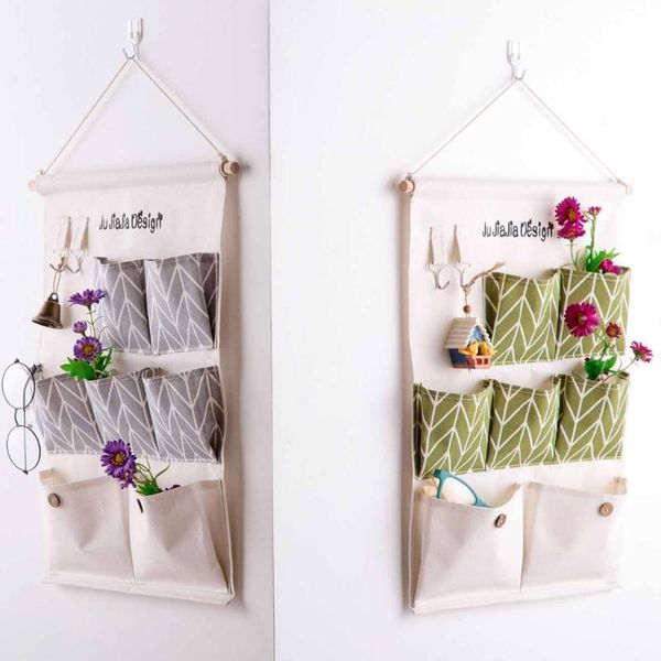 storage bags linen cotton 7 pockets wall door closet hanging bag organizer bedroom toiletry hook cloth pouch office magazine wardrobe
storage bags linen cotton 7 pockets wall door closet hanging bag organizer bedroom toiletry hook cloth pouch office magazine wardrobe