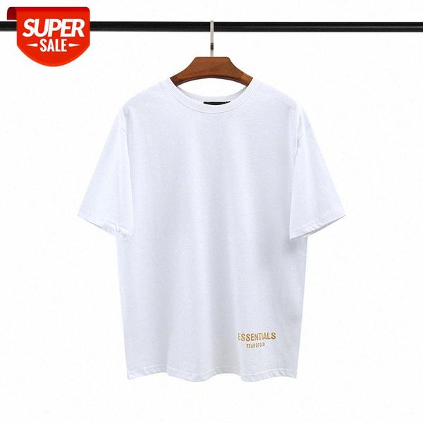 fog double line golden letter loose round neck pullover short sleeve #ml6m, White;black
fog double line golden letter loose round neck pullover short sleeve #ml6m, White;black