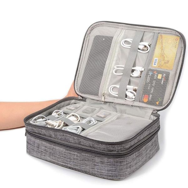 storage bags the three-layer digital bag travel multi-function data cable mobile power headset
storage bags the three-layer digital bag travel multi-function data cable mobile power headset