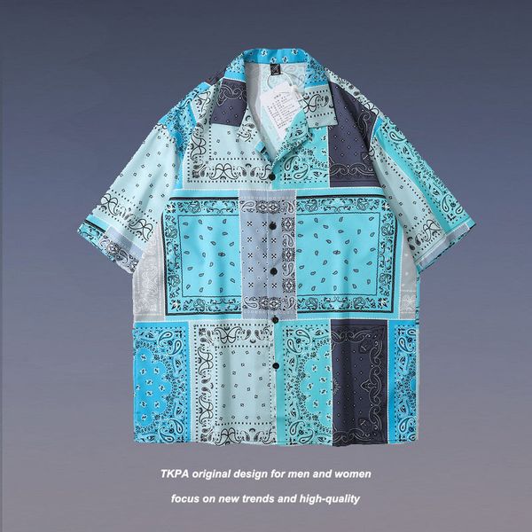 tkpa hip hop cashew flower hawaiian flower shirt men bf style street half sleeve couple shirt, White;black
tkpa hip hop cashew flower hawaiian flower shirt men bf style street half sleeve couple shirt, White;black