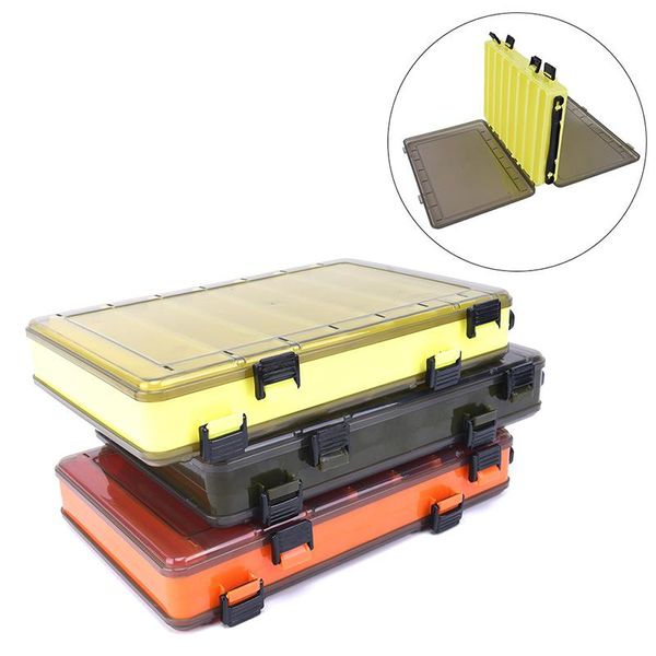 fishing lure box double sided tackle squid jig pesca accessories minnows bait container
fishing lure box double sided tackle squid jig pesca accessories minnows bait container